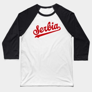 Serbia Baseball T-Shirt